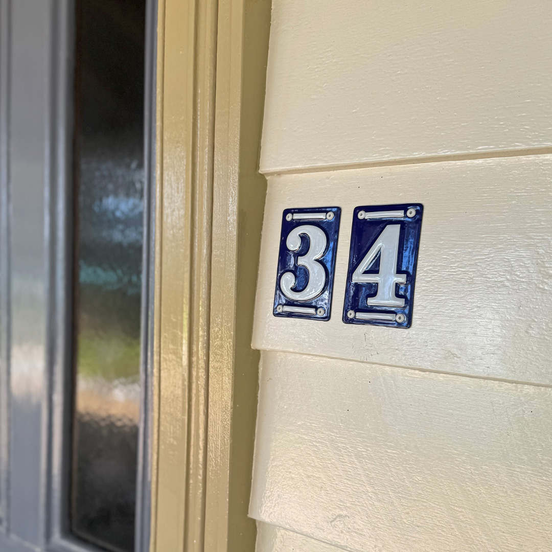 Enamel Numbers
